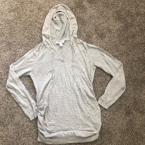 Motherhood Maternity Sweaters - Motherhood maternity hooded sweater Motherhood Maternity Sweaters - Motherhood maternity hooded sweater